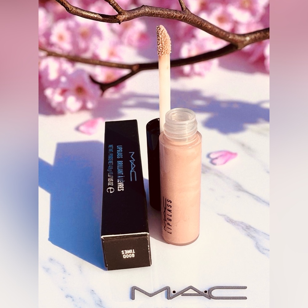 MAC GOOD TIMES LIPGLASS. LIMITED EDITION. NEW IN BOX. - Picture 4 of 5